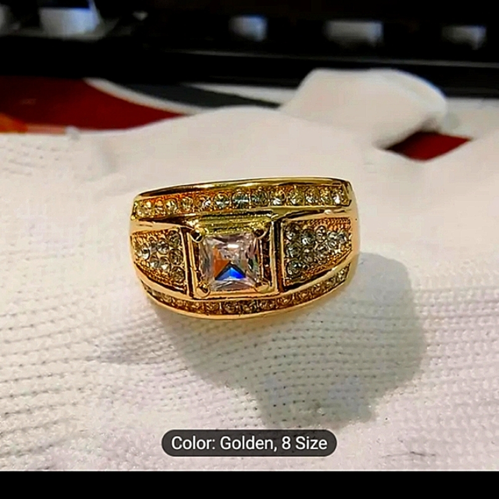 Jewelry men's ring size 8